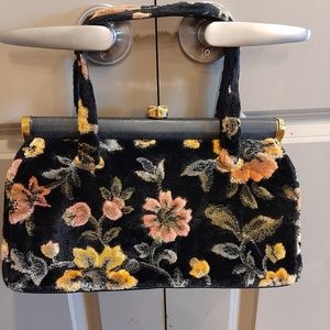Vintage floral 1950s bag